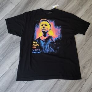 Halloween Michael Myers T-shirt The Night He Came Home 2XL John Carpenter Horror